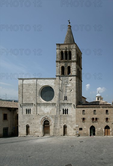 View of Bevagna, Umbria, Italie