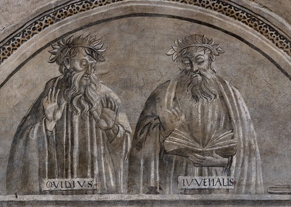 “Portraits of Ovid and Juvenal”.Orvieto, MODO (Museum of the Opera of the  Duomo of Orvieto)