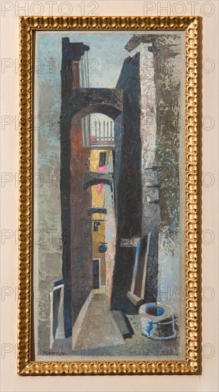 Enrico Prampolini (1894-1956), "Venetian Calle"