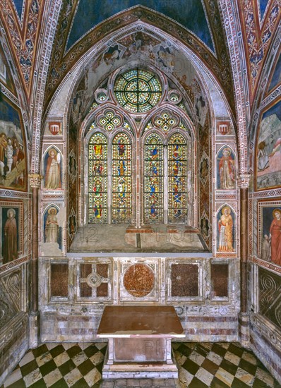 Assisi, the Lower Basilica of St Francis