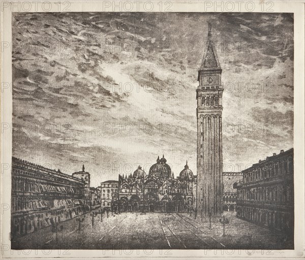 St Mark's Squareiuseppe Miti Zanetti (1859 - 1929)