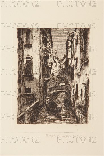 Venetian Canaliuseppe Miti Zanetti (1859-1929)