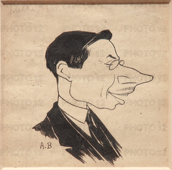 Augusto Baracchi (1878 - 1942), "Caricature"