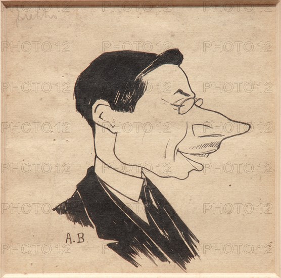 Augusto Baracchi (1878-1942), "Caricature"