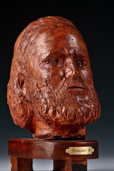 Giuseppe Graziosi (1879-1942), "Head of Giuseppe Garibaldi"