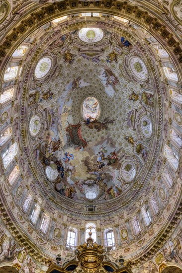 Sanctuary of Vicoforte: view of the dome