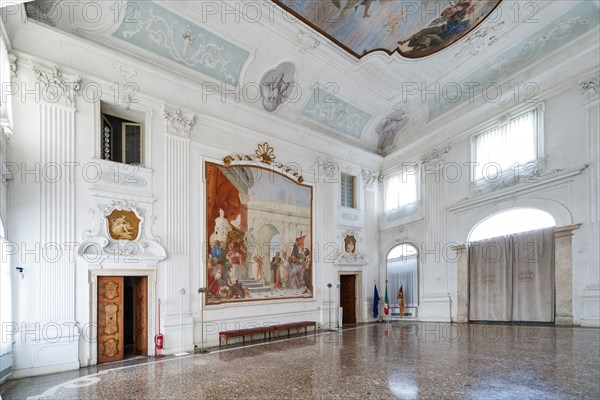 Villa Cordellina, the central hall