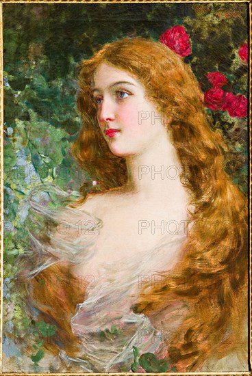 Gaetano Bellei (1857 - 1922), "Girl's face"