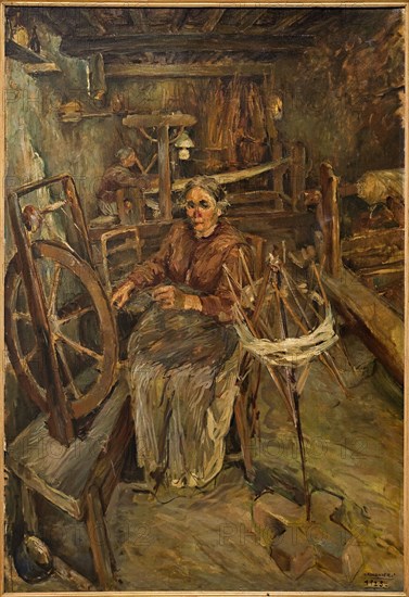 Giovanni Forghieri (1898 - 1944), "Weaver"