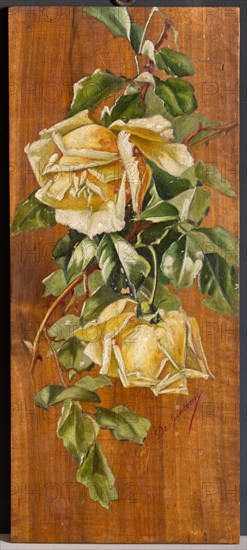 Eugenio De Giacomi, "Yellow Roses"