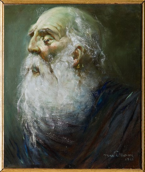 Mario Vellani Marchi (1895-1979), study for "Aymone leading blind Oedipus"
