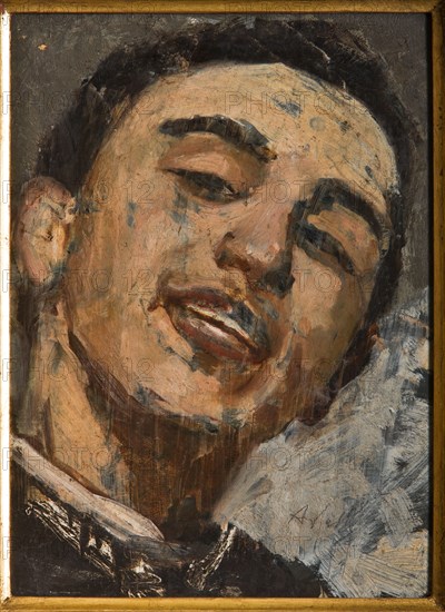 Augusto Valli, "Self Portrait"