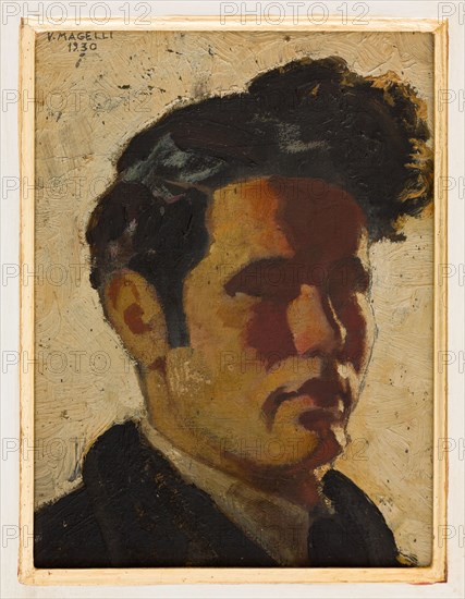 Vittorio Magelli  (1911-1988);  "Self Portrait"