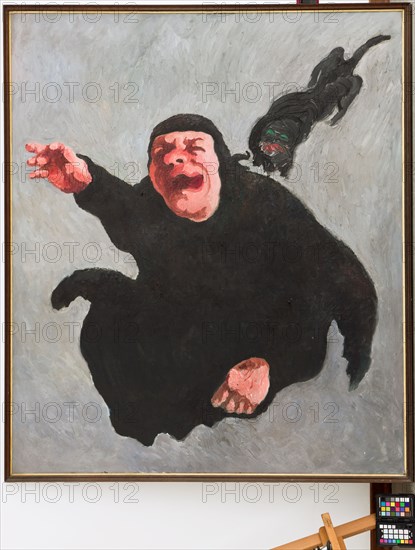 Mario Venturelli (1925-1999); "The Black Cat"