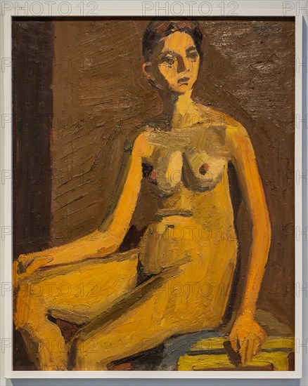 Museo Novecento: "Nude", by Ennio Morlotti, 1941