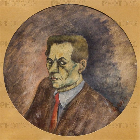 Museo Novecento: "Self-portrait"ttone Rosai, 1941