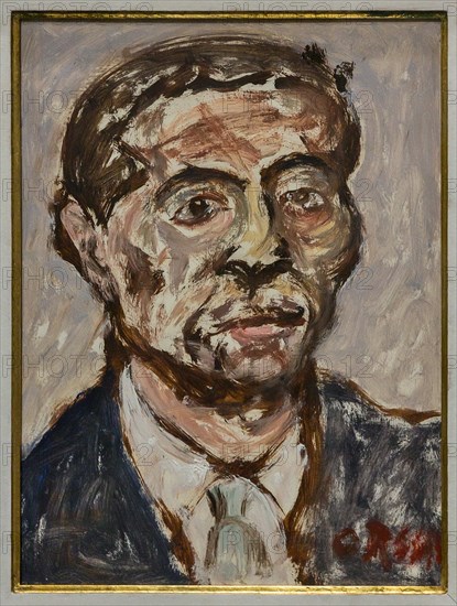 Museo Novecento: "Portrait of Marino Mazzacurati"ttone Rosai, 1954-5