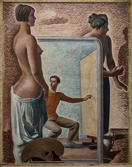 Museo Novecento: "The Dream Worskhop", by Mario Tozzi, 1929