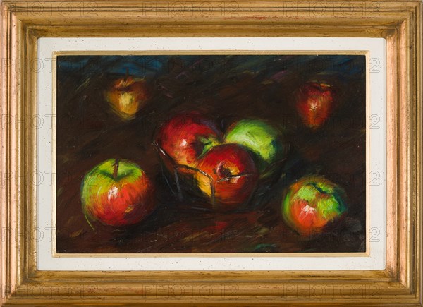 Elpidio Bertoli (1902-1982): "Still Life with Apples