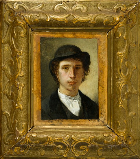 Giovanni Muzzioli (1854-1894): "Self-portrait"