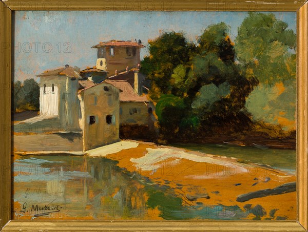 Giovanni Muzzioli (1854-1894):  "S. Andrea a Rovezzano"