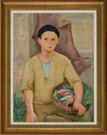 Mario Vellani Marchi (1895 - 1979): "Burano Fisherman"