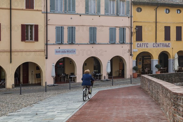 Fontanellato: partial view of the historic centre