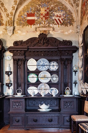 Fontanellato, Rocca Sanvitale: the kitchen