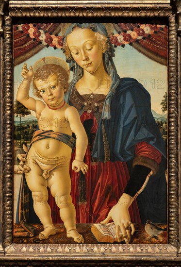 "Madonna with Child", by Pietro Perugino