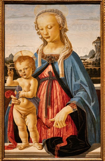 "Madonna and Child", by Andrea Del Verrocchio