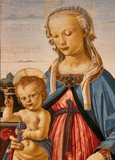 "Madonna and Child", by Andrea Del Verrocchio