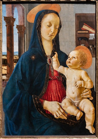 "Madonna and Child", by Domenico del Ghirlandaio