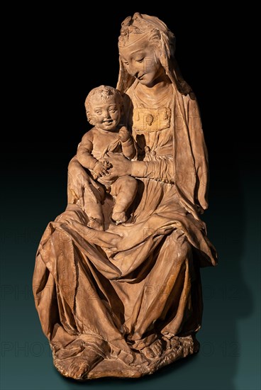 "Madonna and Laughing Child", by Leonardo da Vinci