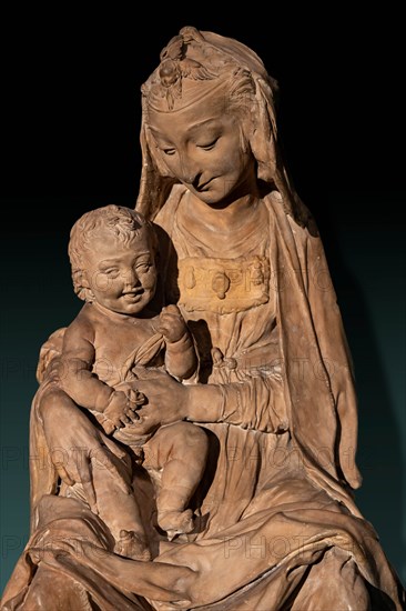 "Madonna and Laughing Child", by Leonardo da Vinci