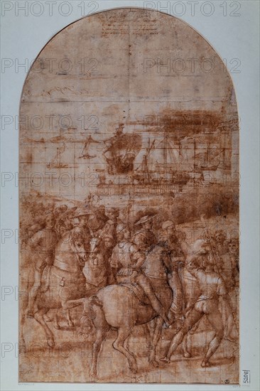 Raphael: “Aeneas Sylvius Piccolomini journeying to the Council of Basel”