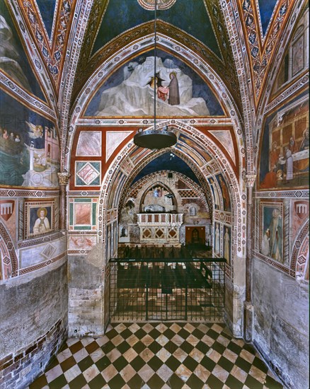 Assisi, the Lower Basilica of St Francis