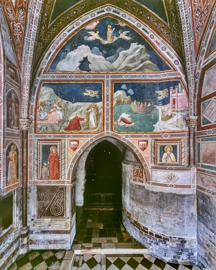 Assisi, the Lower Basilica of St Francis