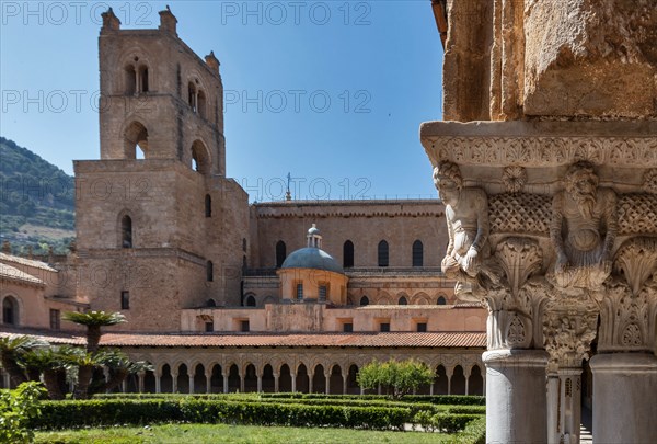 Monreale, Duomo: view of the cloister