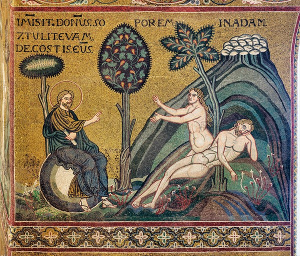 Monreale, Duomo: "Creation of Eve"