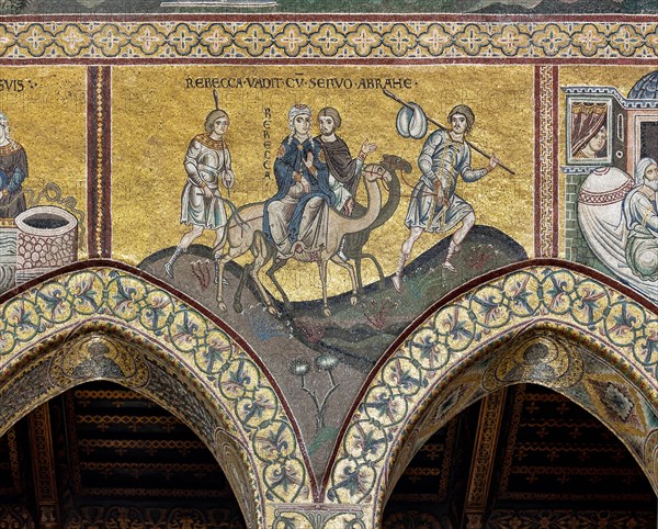 Monreale, Duomo: "Rebecca's journey"