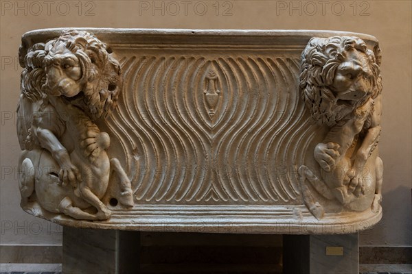Monreale Cathedral, Diocesan Museum: Roman sarcophagus
