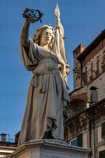 Brescia, place de la Loggia