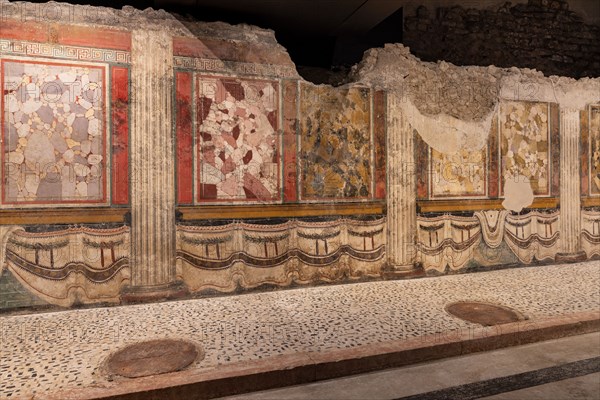 Brescia, the archaeological area of the Capitolium in the ancient Brixia