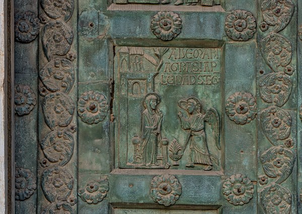 Monreale Cathedral, the gate by Bonanno Pisano (1185-6)