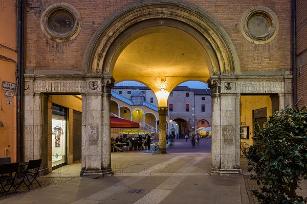 Ferrara; night view