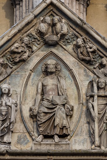 Ferrara, the Cathedral dedicated to St. George, façade