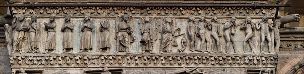 Ferrara, the Cathedral dedicated to St. George, façade