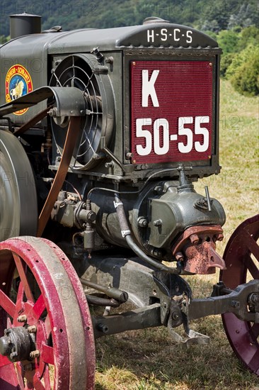 Old Tractor. Detail.