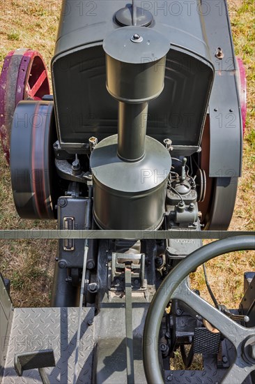 Old Tractor. Detail.