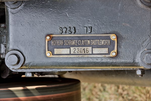 Old Tractor. Detail.